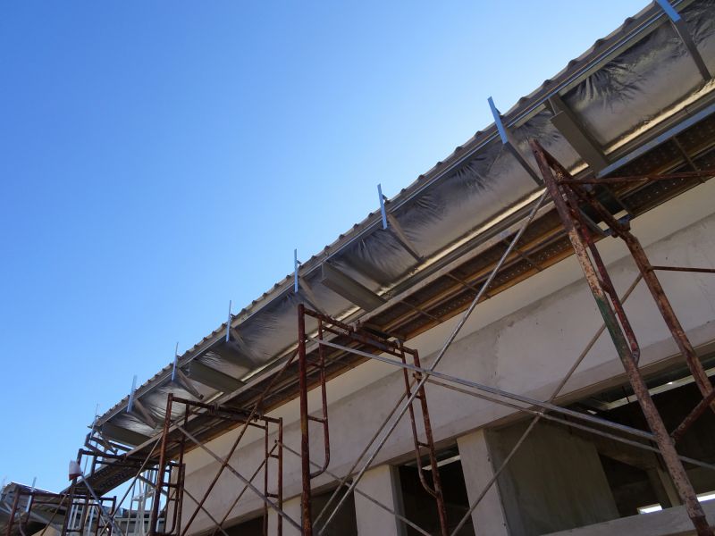 Building Cladding Installation