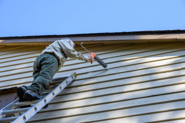 Vinyl Siding Caulk Repair in Evergreen